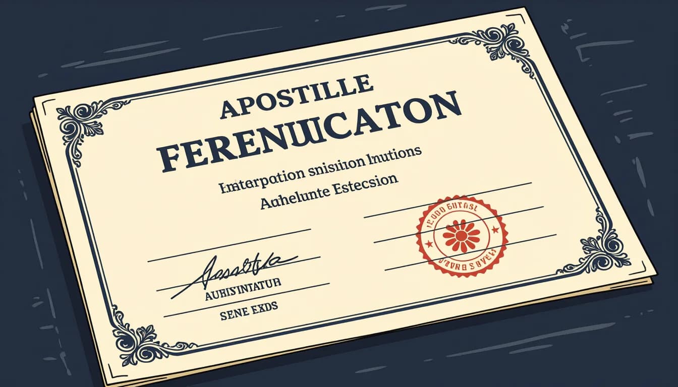 海外からの書類認証：アポスティーユとは