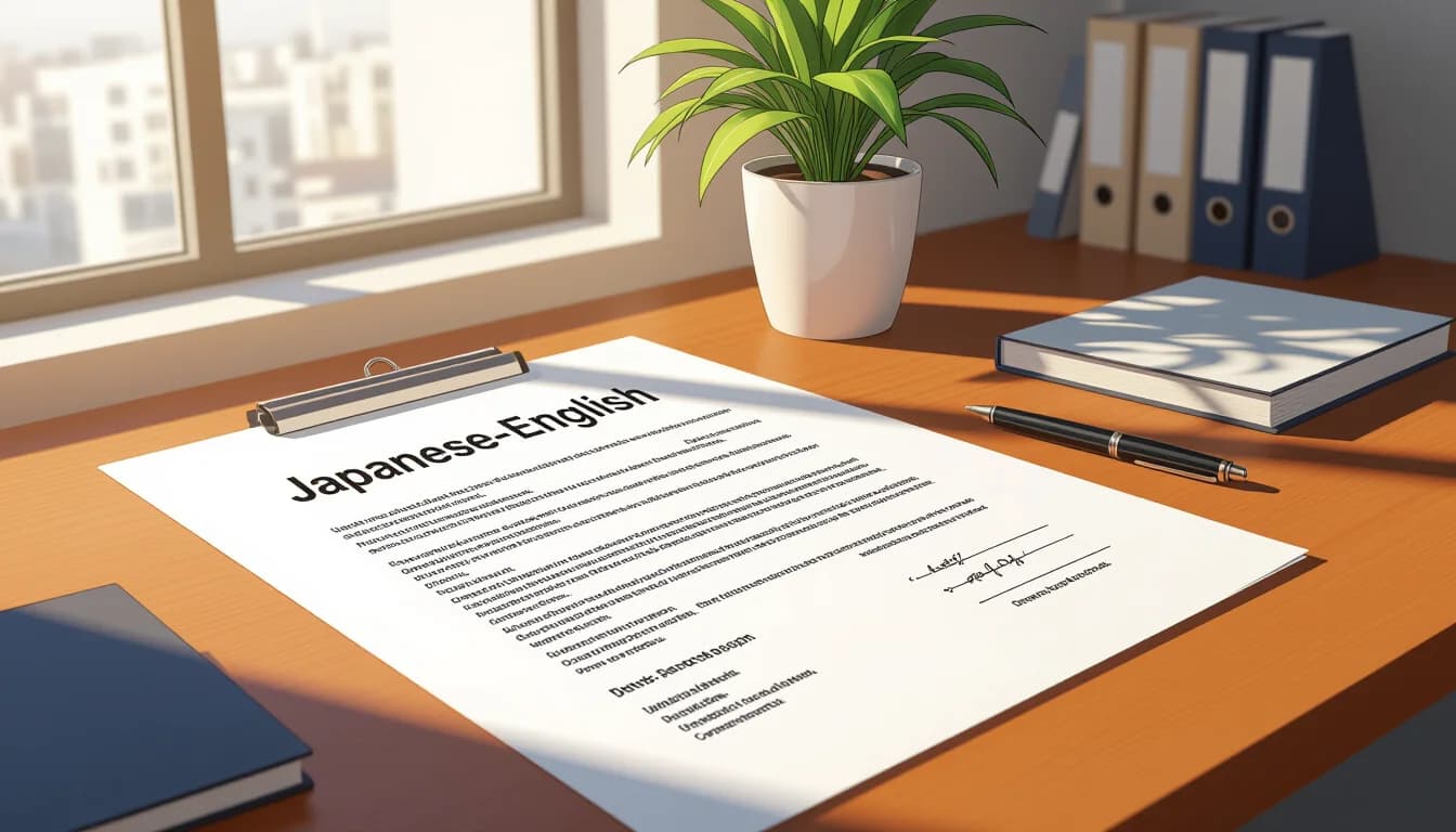 英語翻訳付き契約書の作成方法