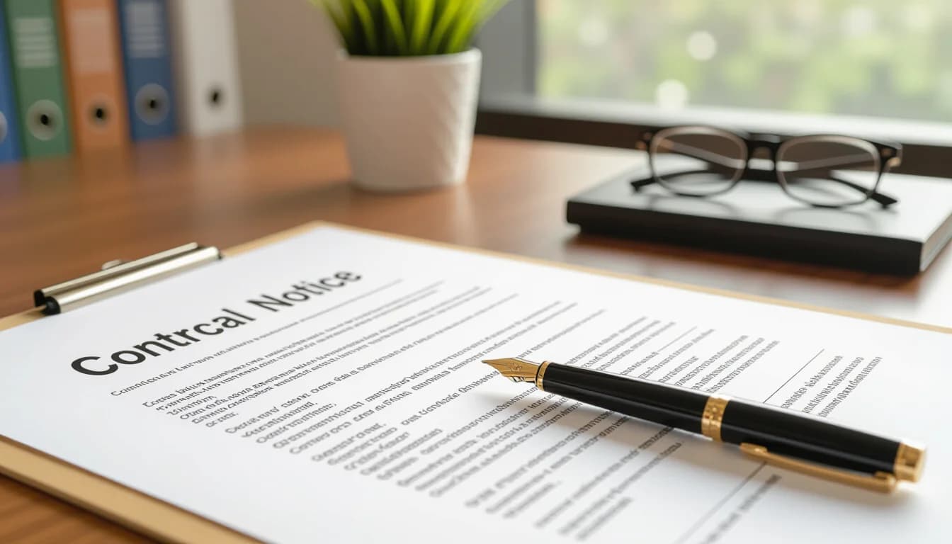 契約解除通知書の書き方