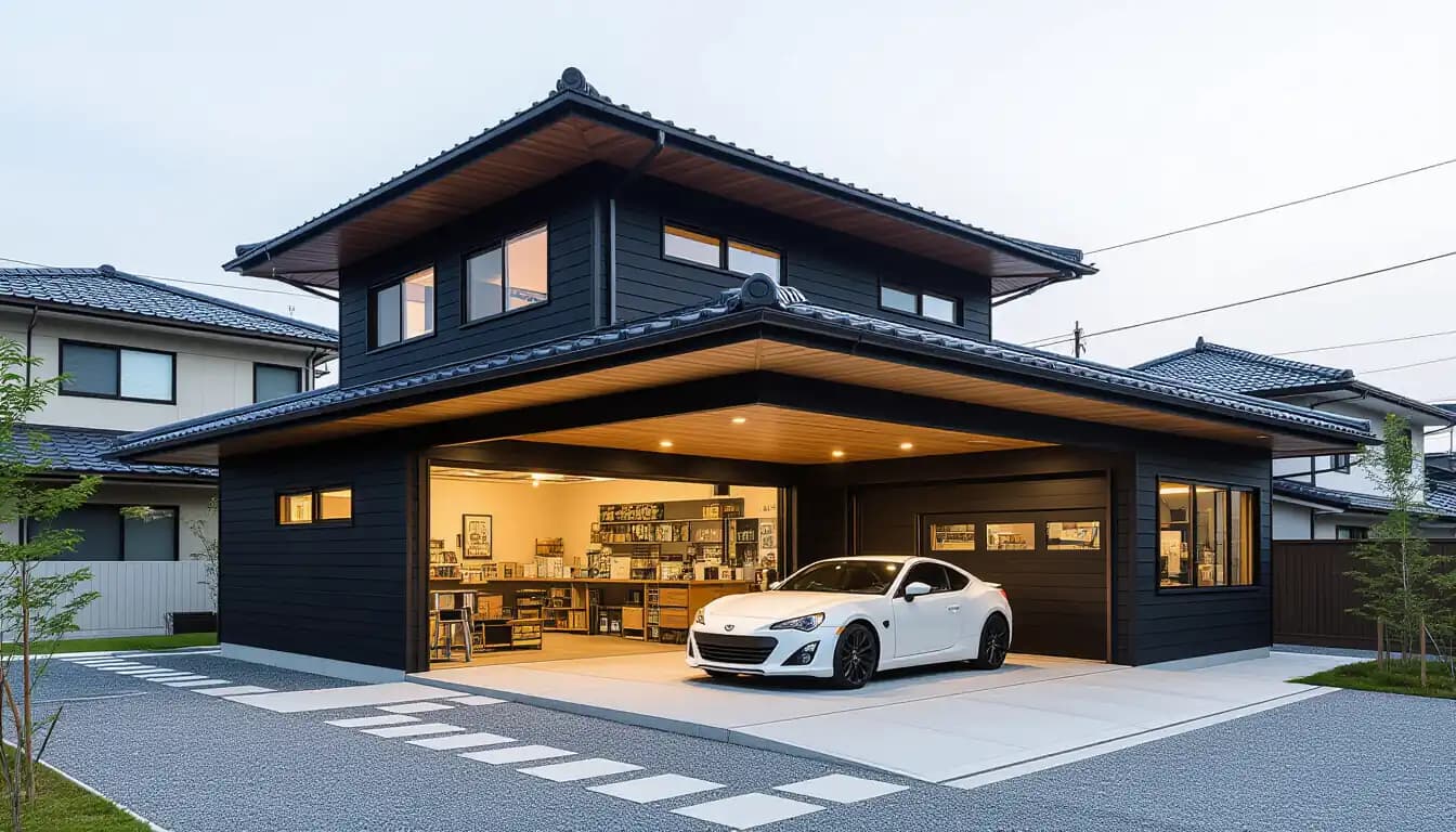 ガレージハウスと趣味の家づくり
