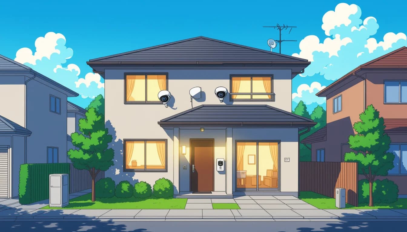 一戸建ての防犯対策とセキュリティ