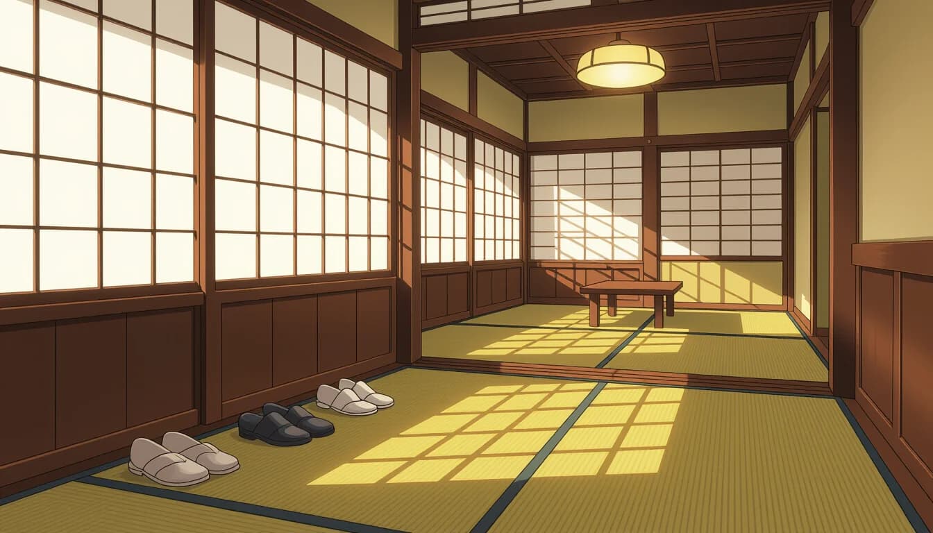 日本の住宅文化を理解する：靴を脱ぐ・畳の扱い