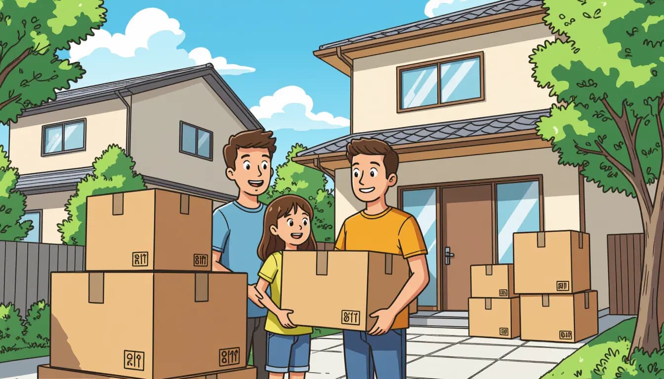 引っ越しと入居準備