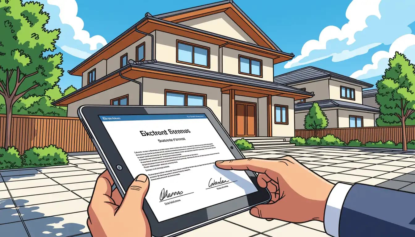 電子契約と不動産取引のデジタル化