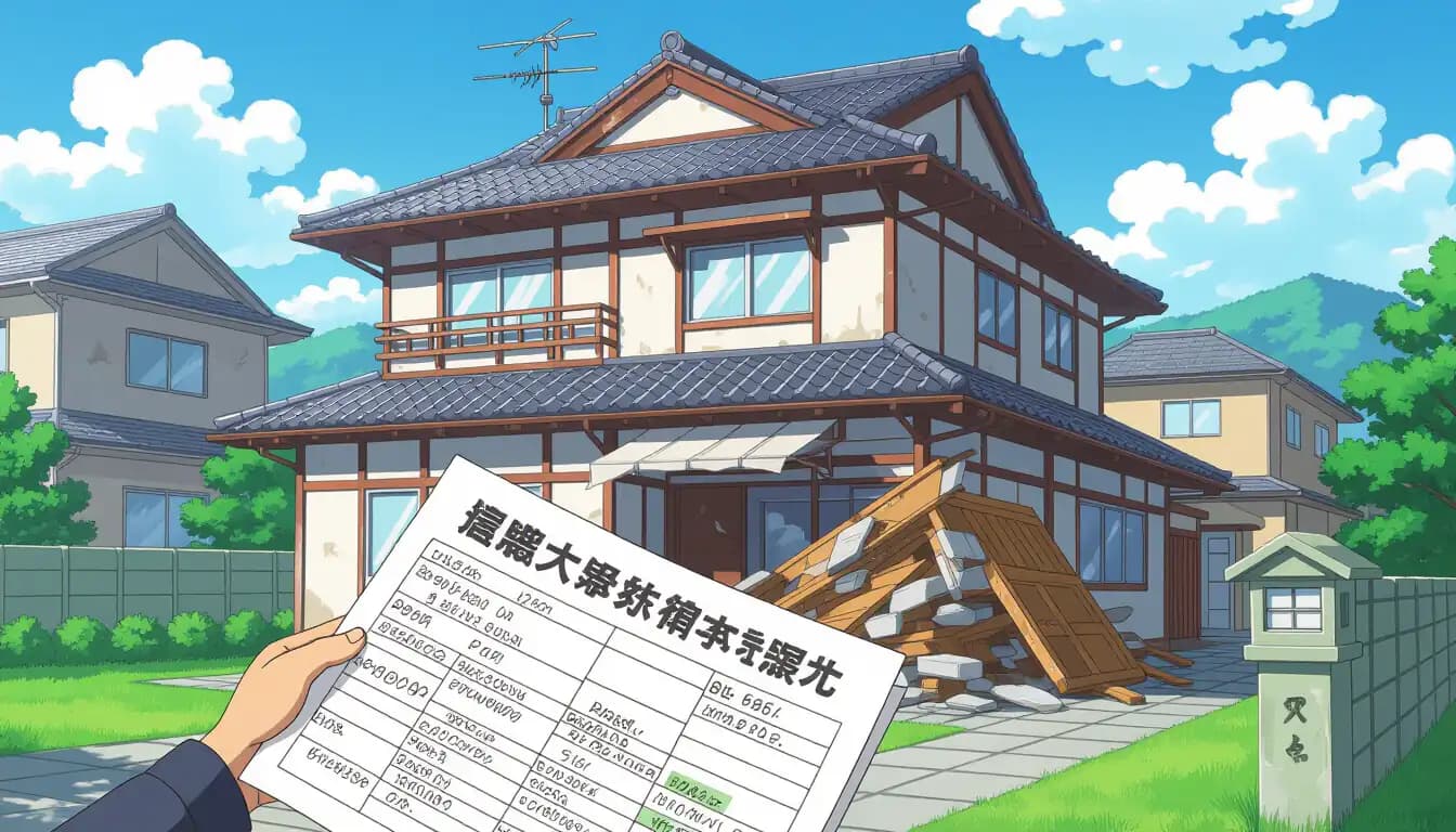 自然災害リスクと保険の見直し