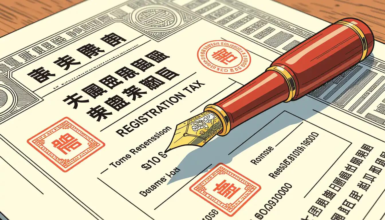 不動産購入時の印紙税と登録免許税