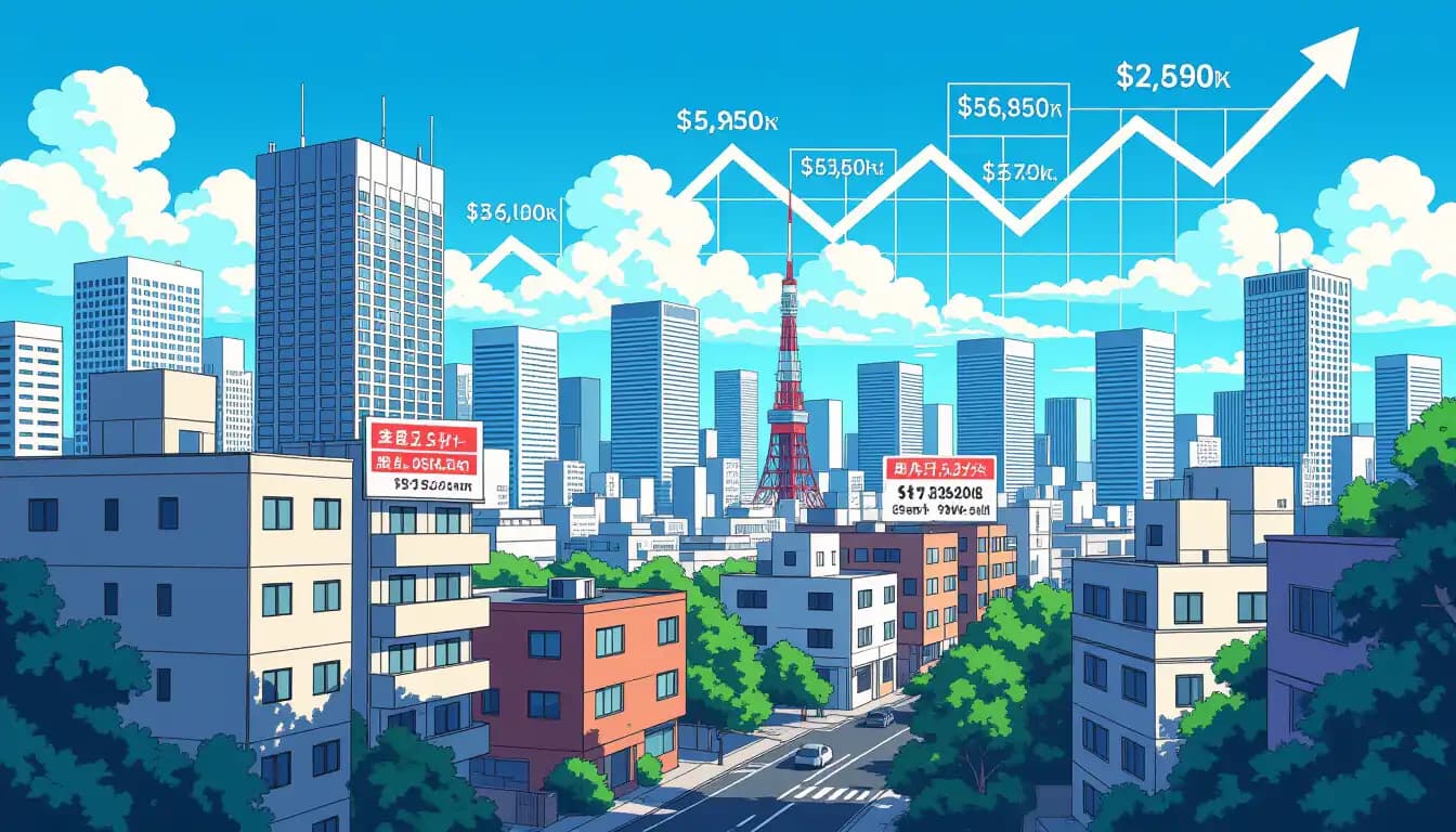 東京の不動産価格推移と今後の予測