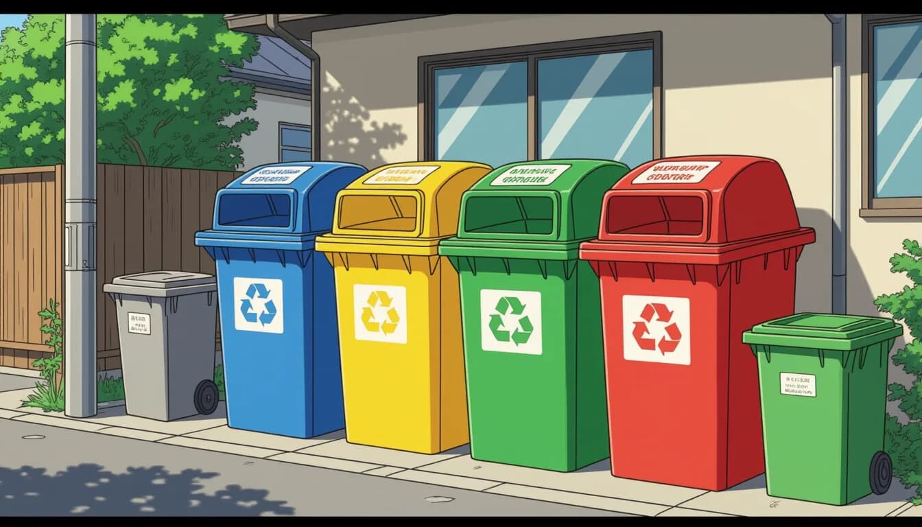 ゴミ出しルールと分別方法