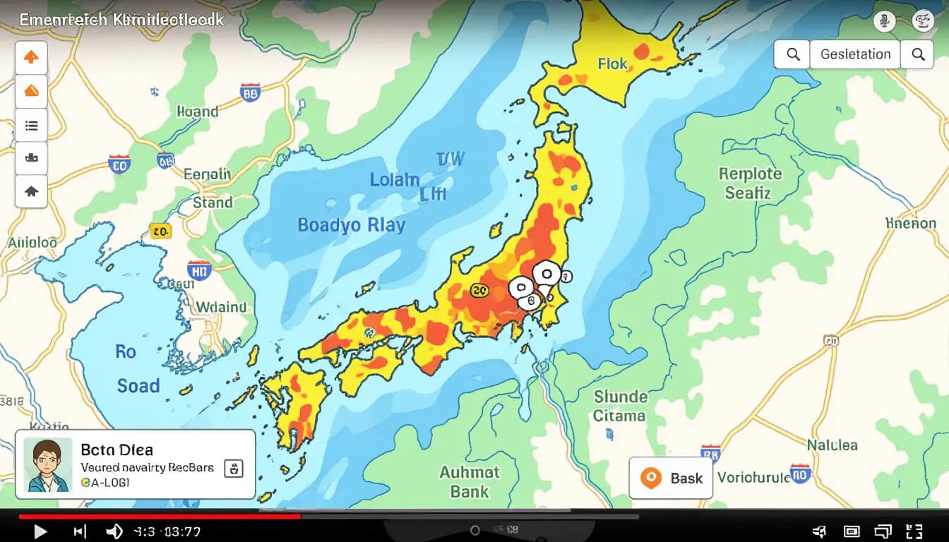 ハザードマップの見方と災害リスク評価