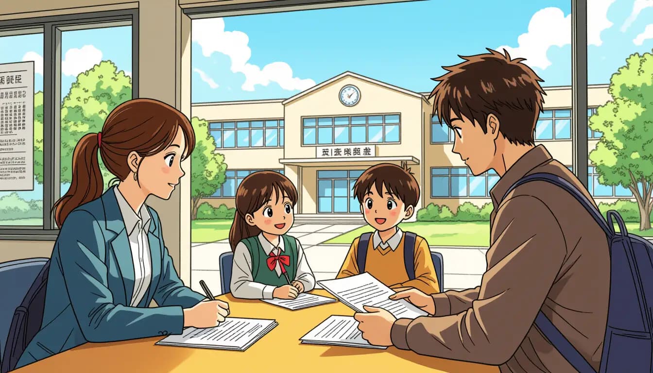 学校・幼稚園の転入手続き