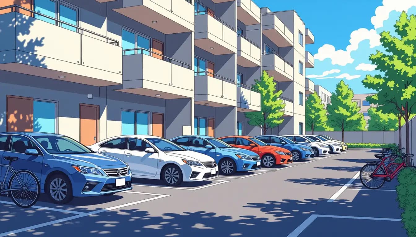 マンションの駐車場・駐輪場事情