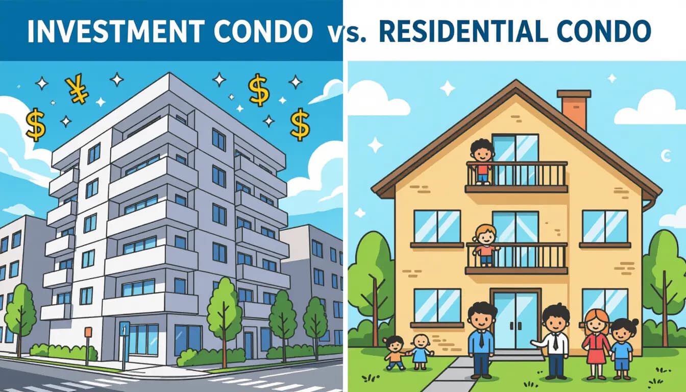 投資用マンション vs 居住用マンションの違い