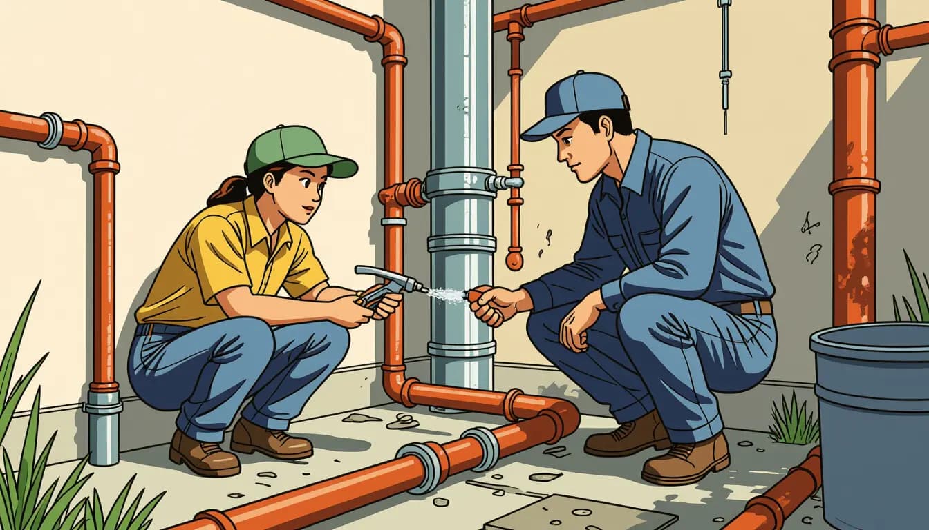 給排水管のメンテナンスと交換時期