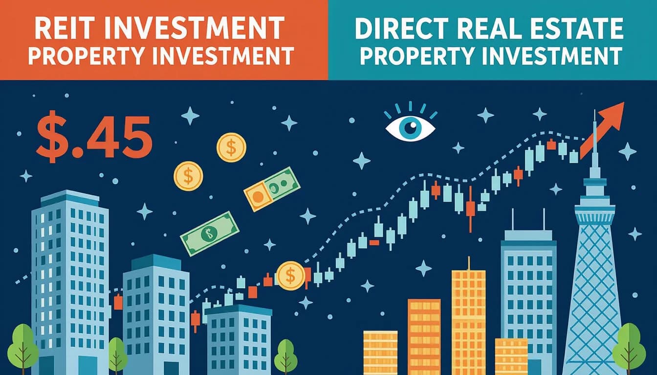 REITと実物不動産投資の比較