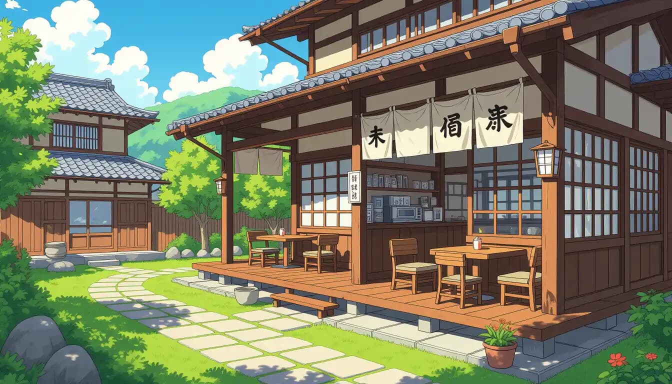 地方の古民家購入とカフェ・民宿経営